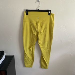 Full Length Yellow Lululemon Leggings